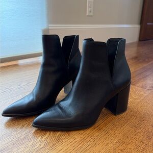 Steve Madden Sleek Black Heeled Boots